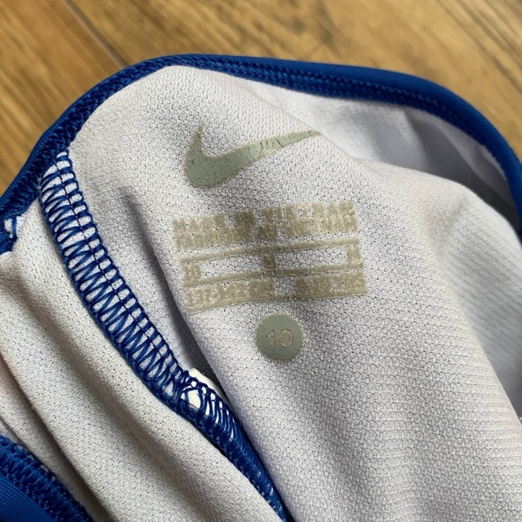 girls Nike blue one piece bathing suit - Picture 4 of 4